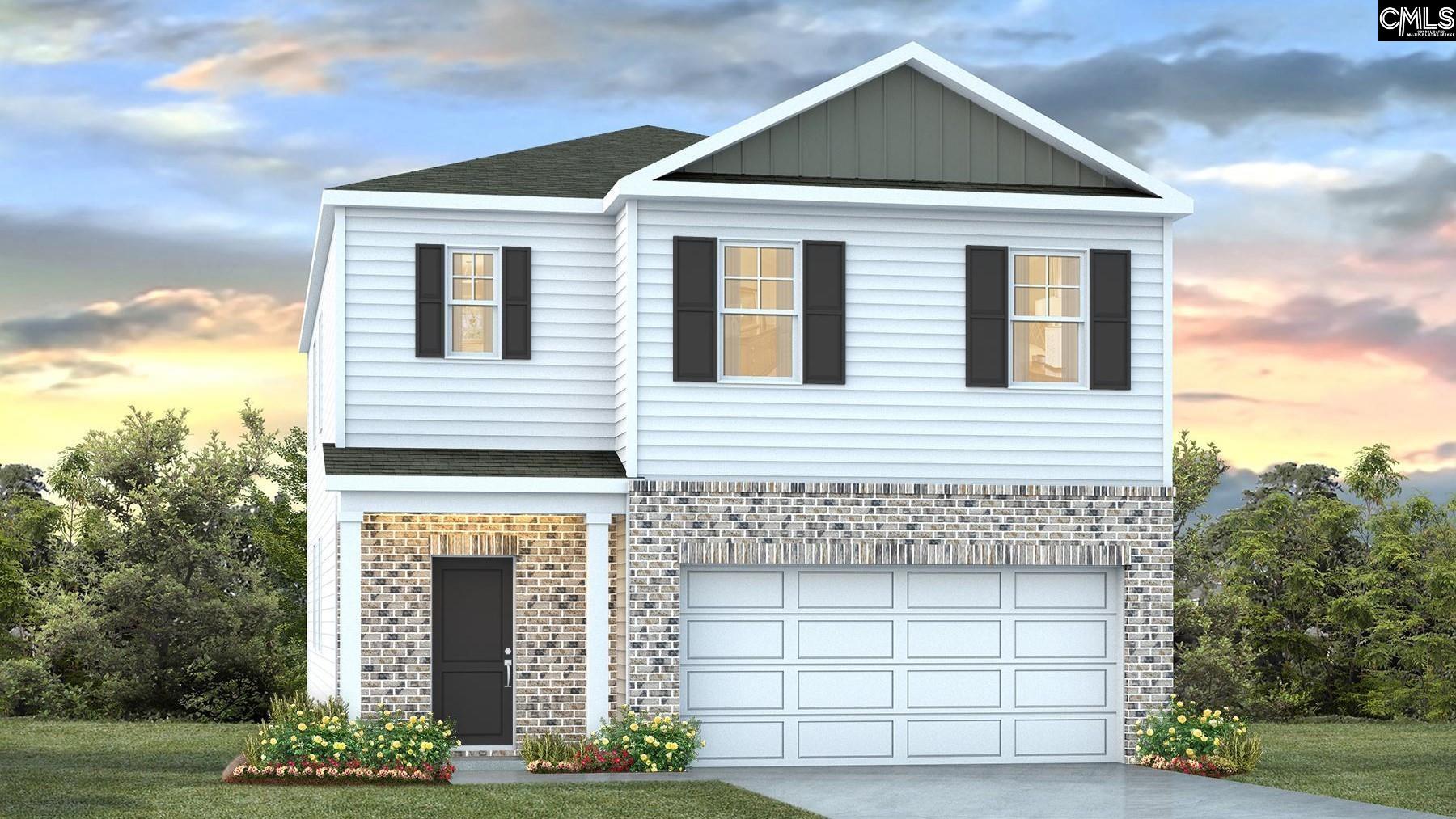 *This rendering is based on the true colors and features of the home, though they may vary slightly.