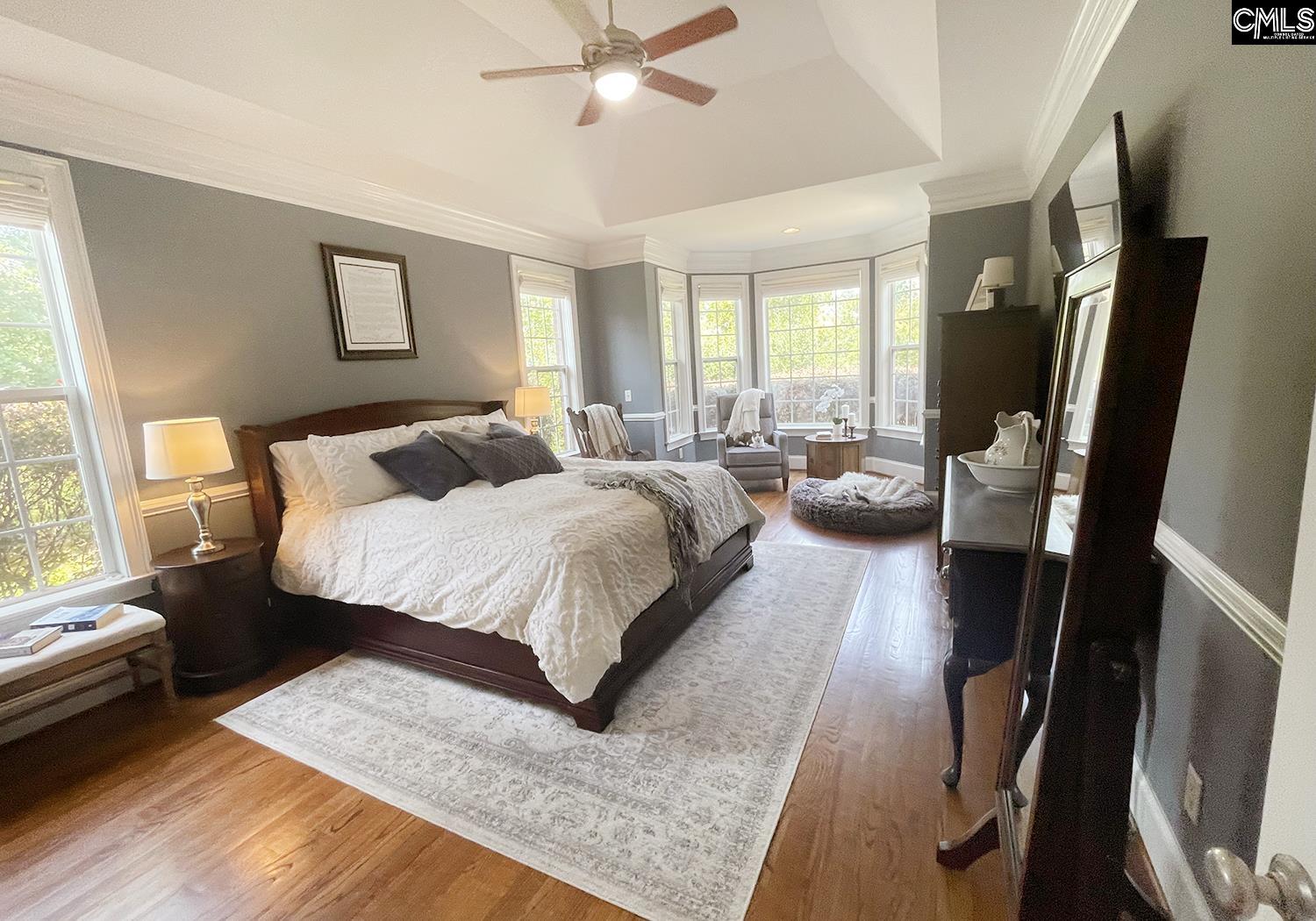 Spacious, main level with bay window