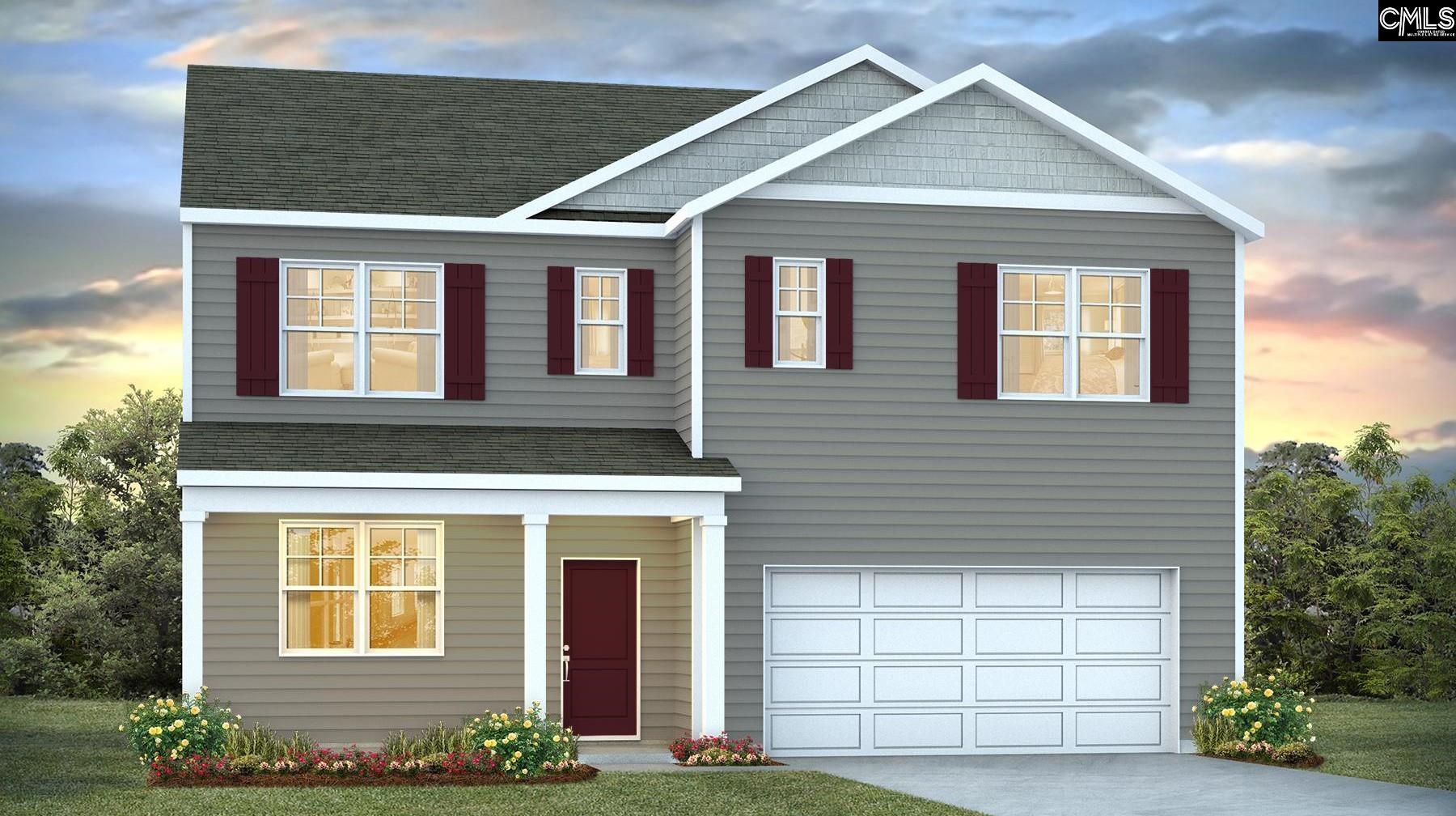 *This rendering is based on the true colors and features of the home, though they may vary slightly.