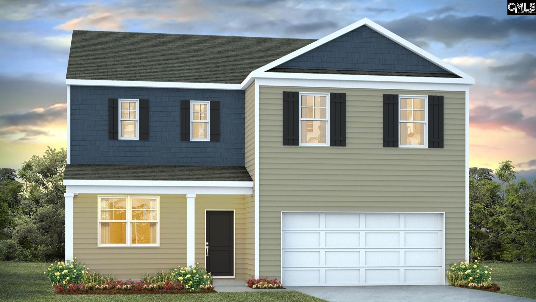 *This rendering is based on the true colors and features of the home, though they may vary slightly.