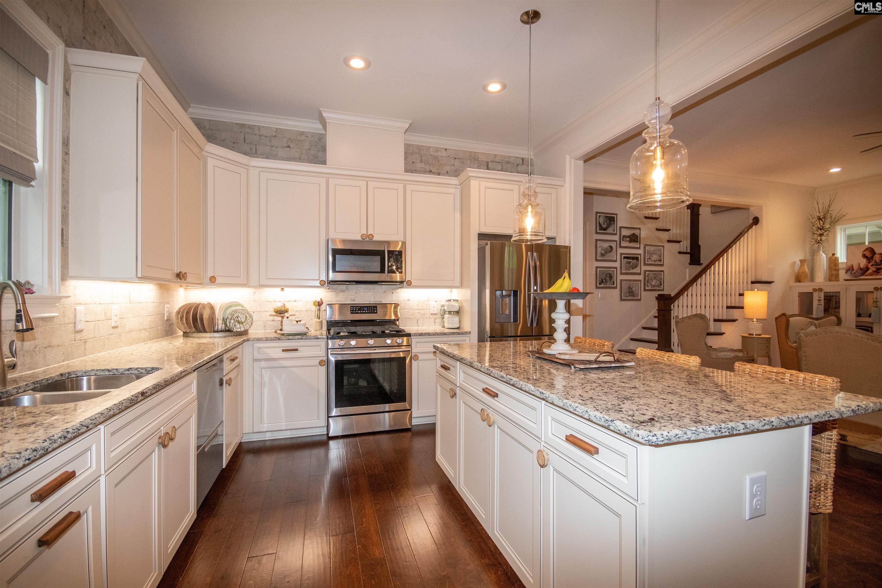 An abundance of custom cabinetry.