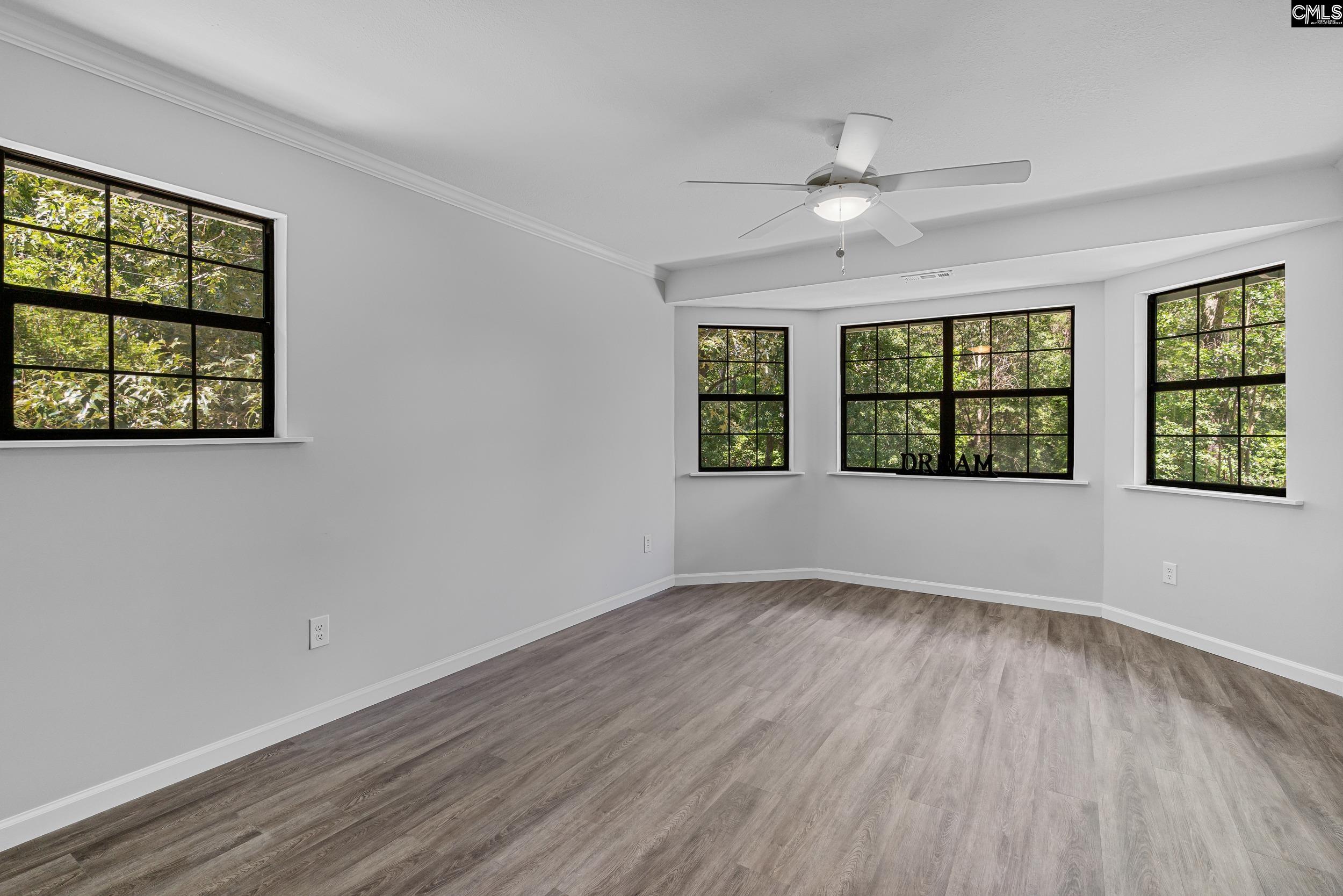 Large window for lots of natural light