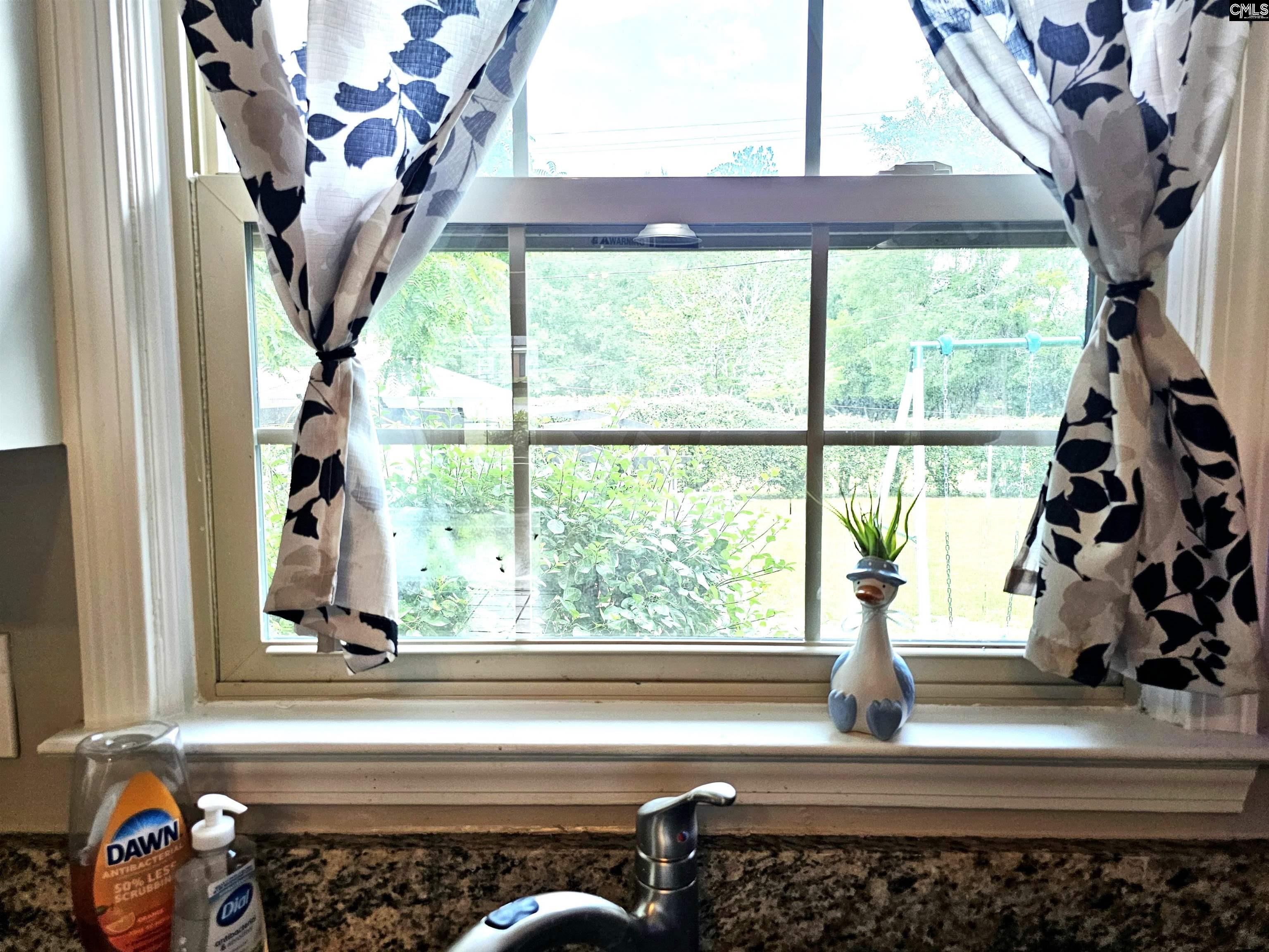 Lovely Backyard View from Sink
