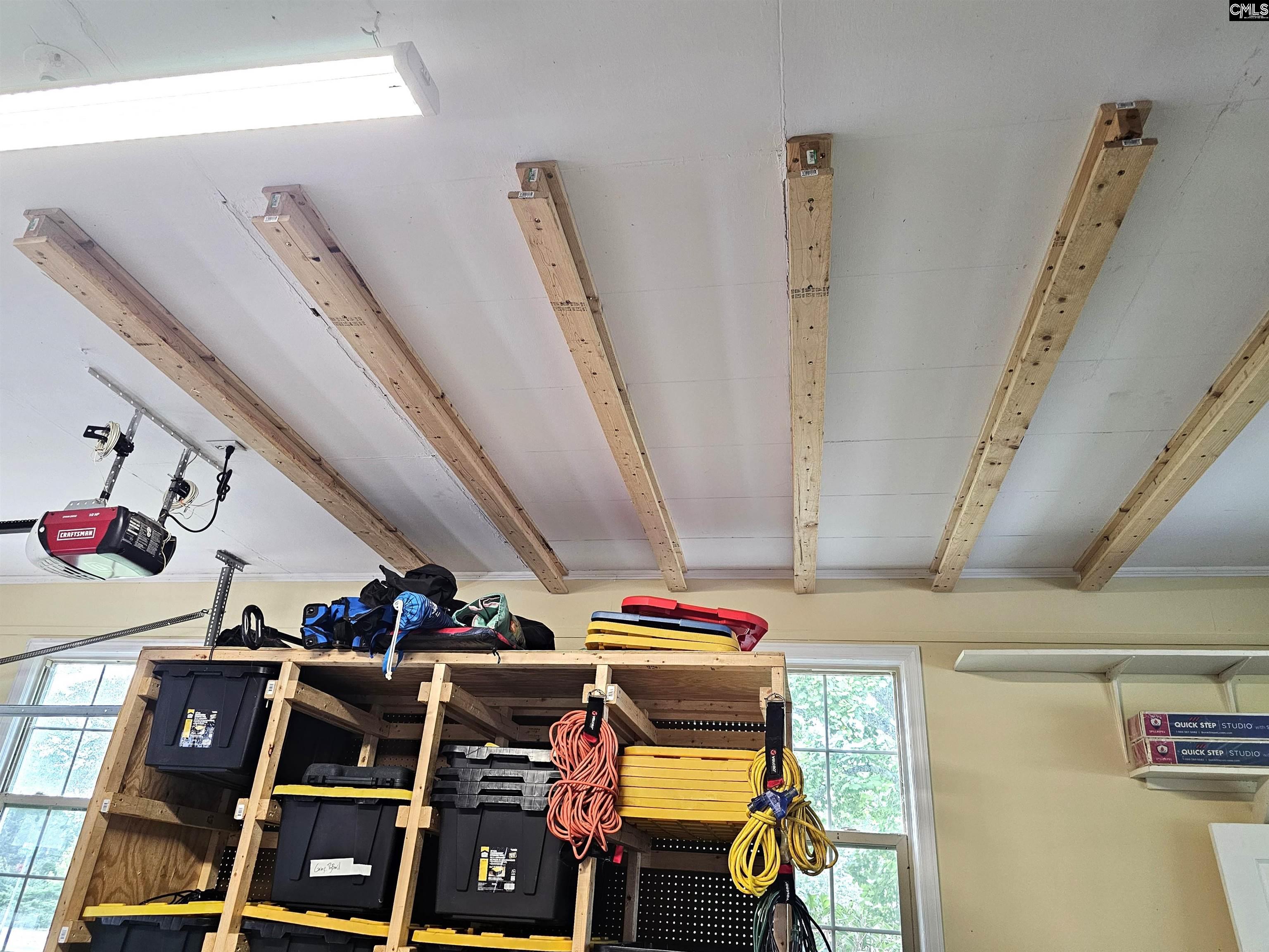 Ceiling Racks too