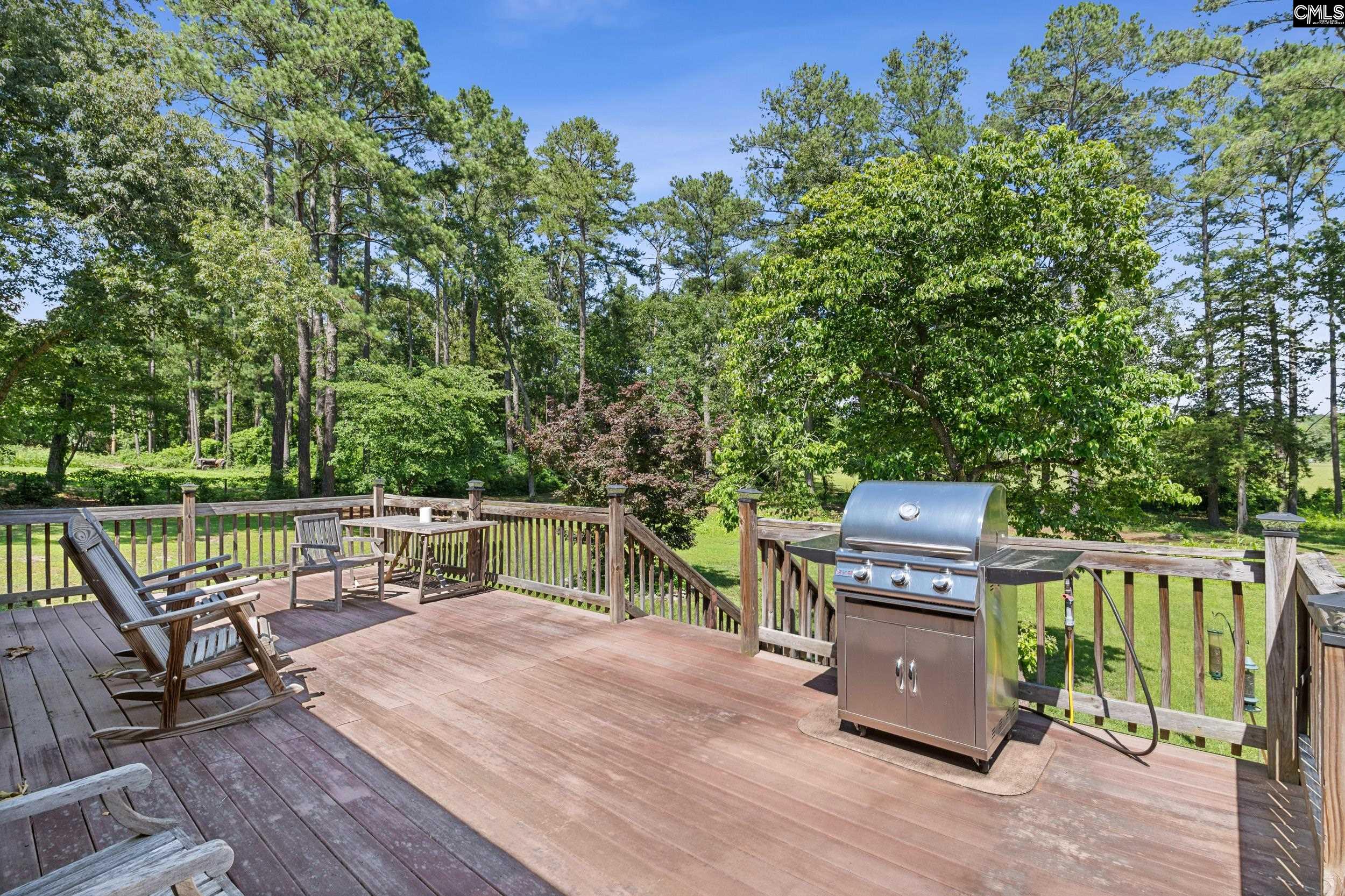 Overlooks huge back yard!