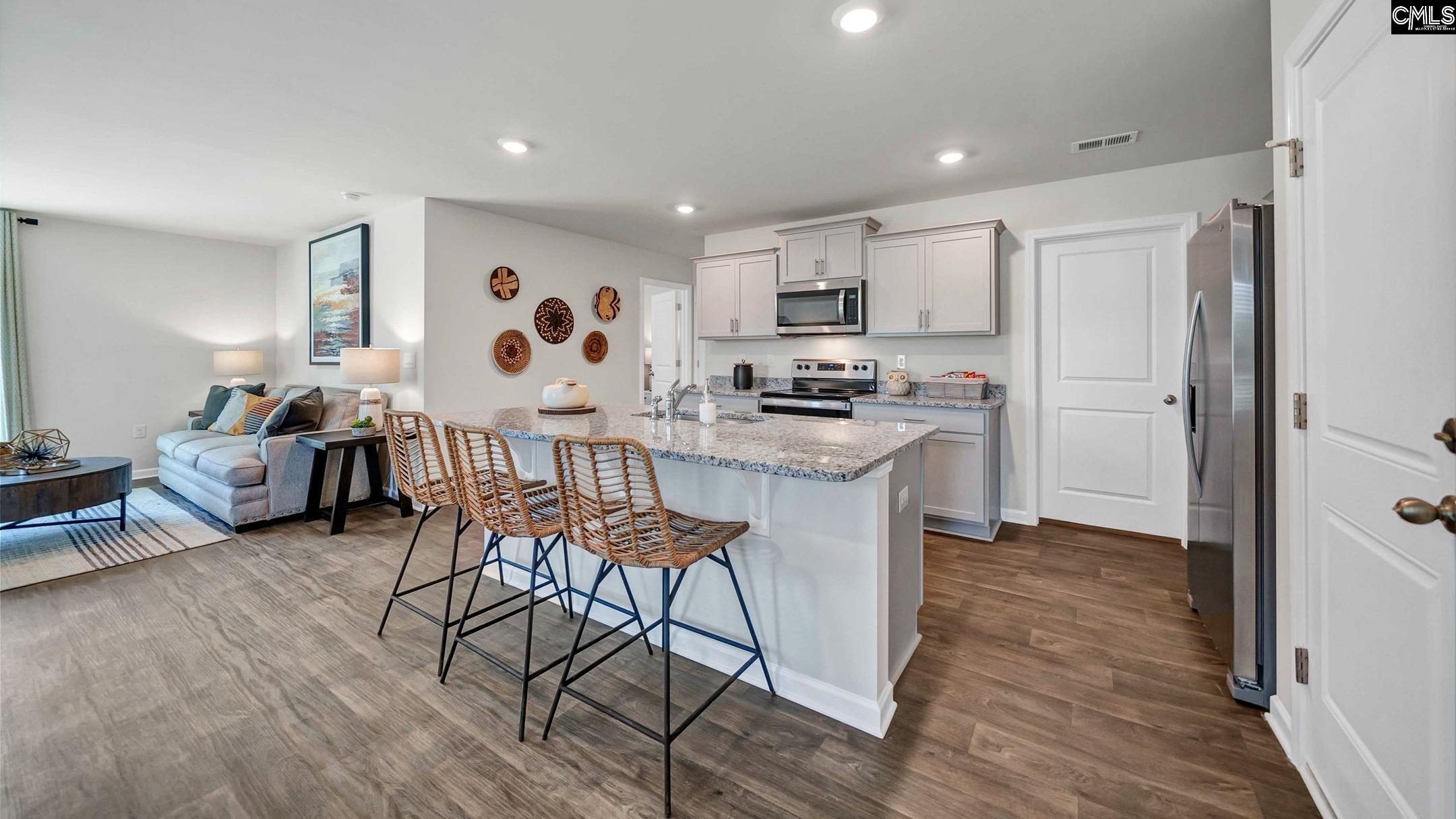 *Will feature quartz countertops instead of granite