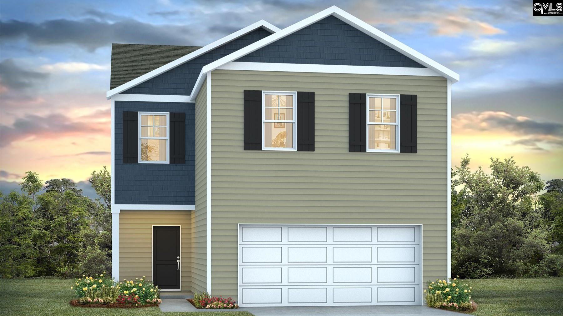 *This rendering is based on the true colors and features of the home, though they may vary slightly.