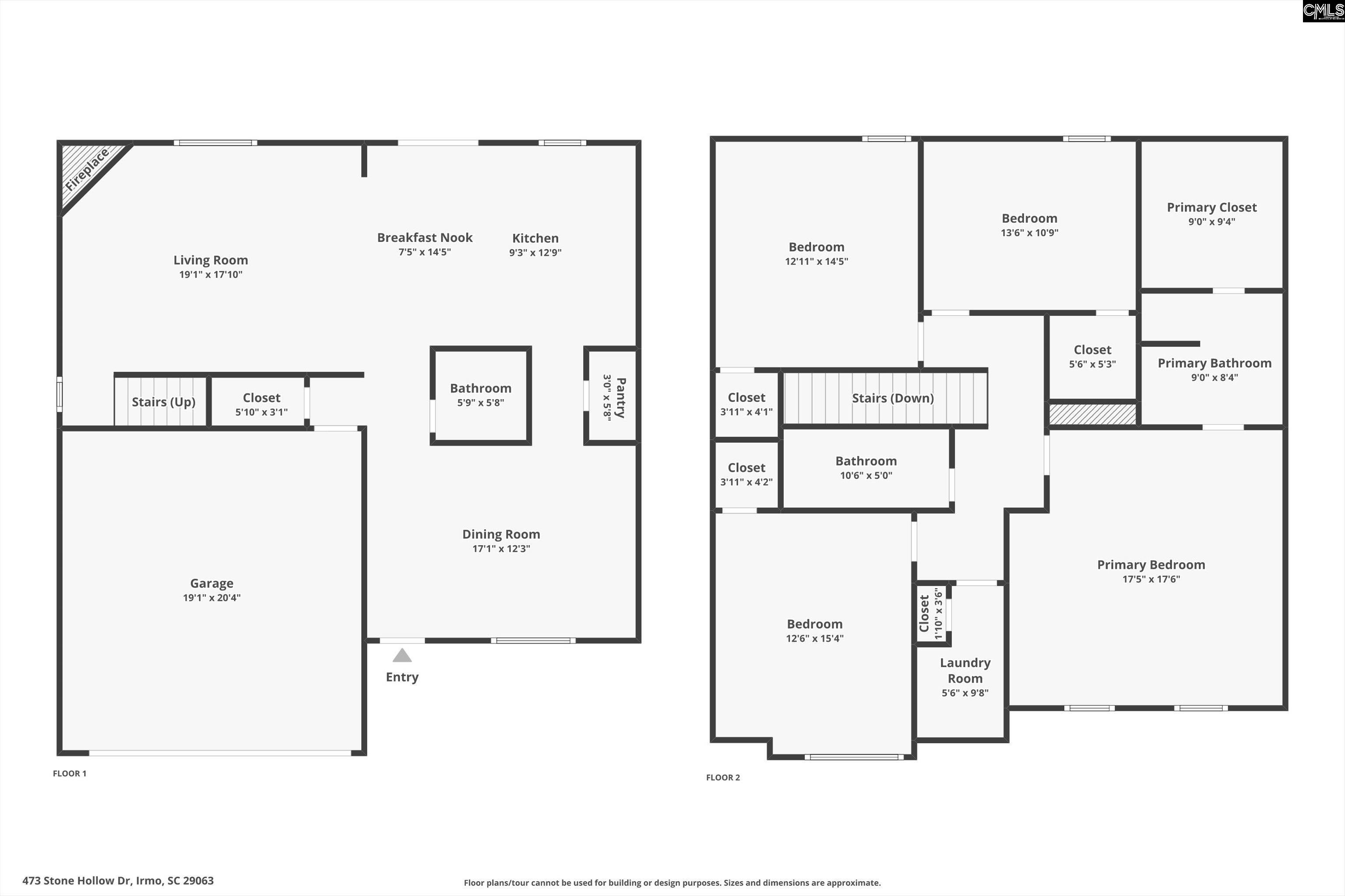 473 Stone Hollow Drive Irmo, SC 29063