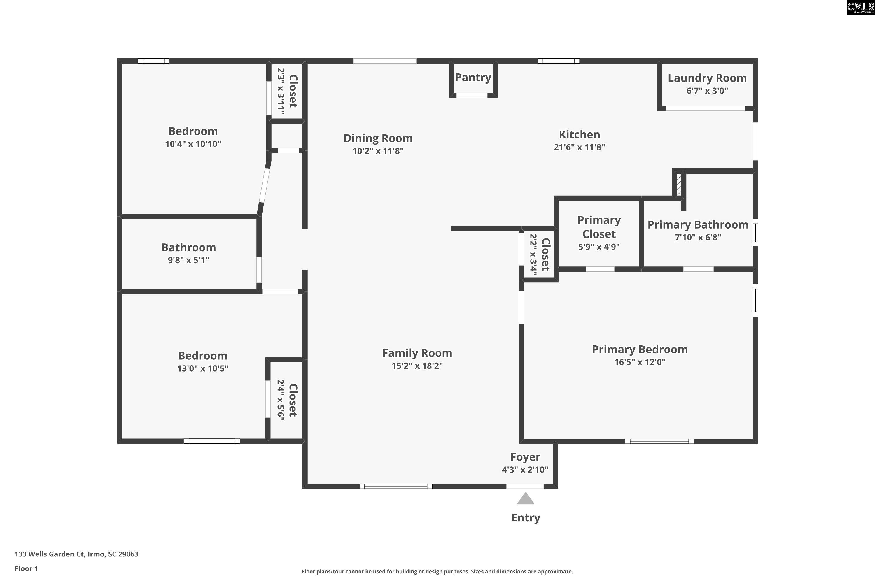 133 Wells Garden Court Irmo, SC 29063