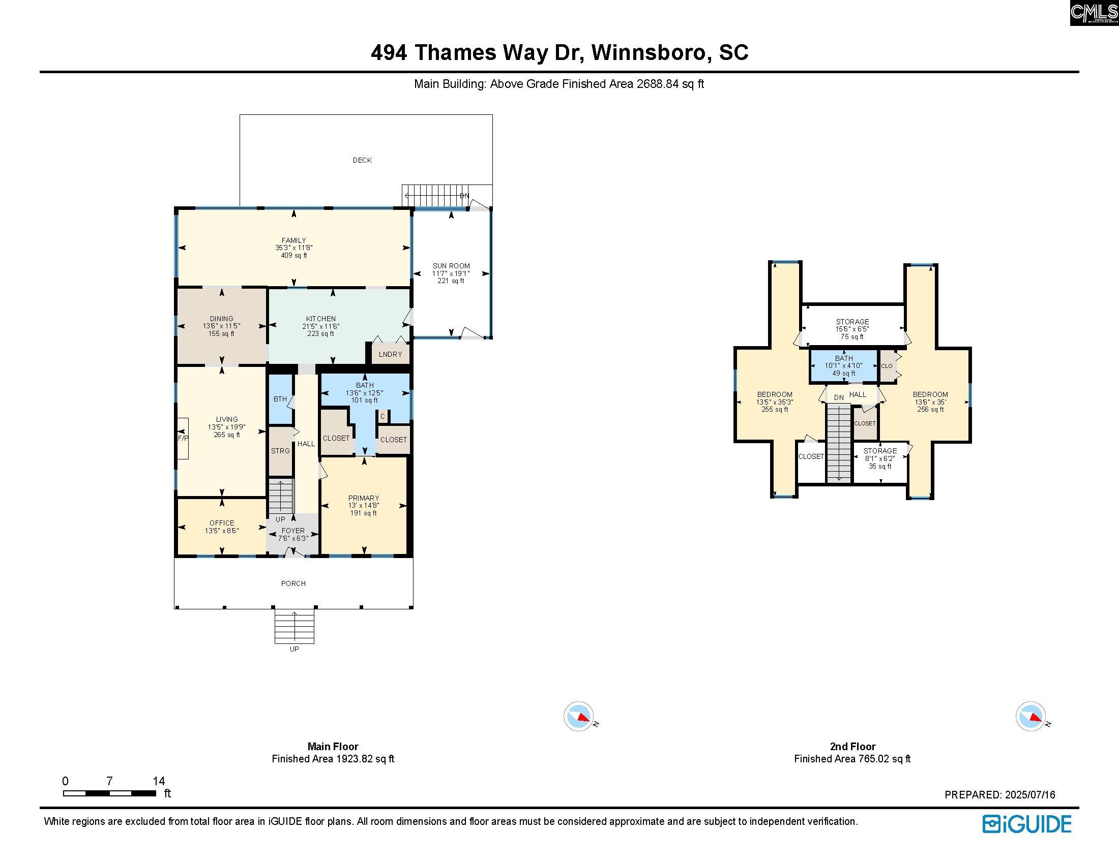 494 Thames Way Drive Winnsboro, SC 29180