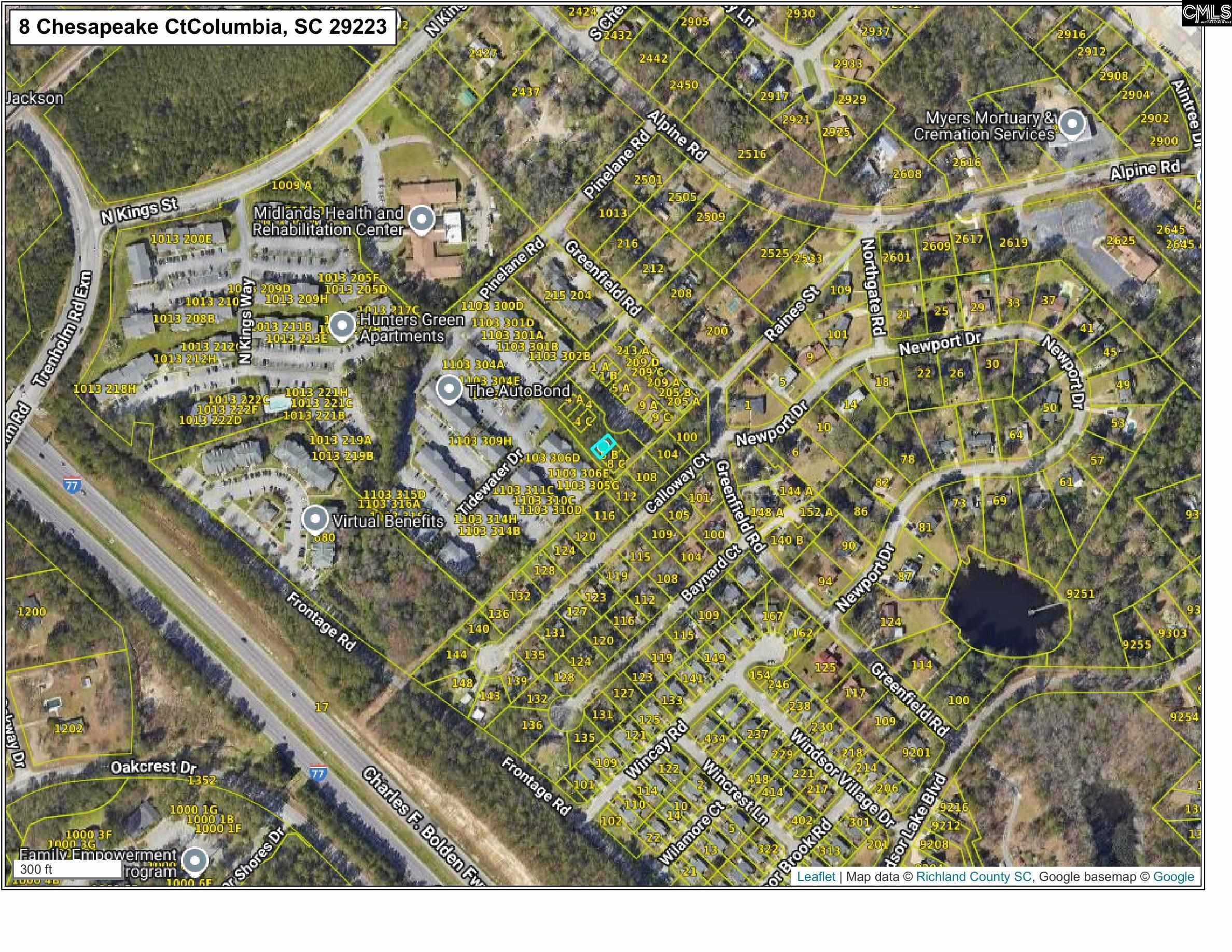 8 Chesapeake Court UNIT Pt 7 Columbia, SC 29223