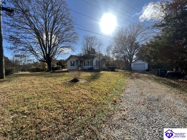 ATTENTION INVESTORS- Two bedroom, one bath property located in Vine Grove city limits. Home features very nice fenced in yard and beautiful setting.  Close proximity to Fort Knox and BOSK. Would make a wonderful rental. Home is being sold AS-IS.