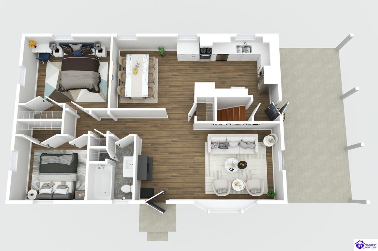 Listing Picture 5125 Hammonsville Road Bonnieville, KY 42713 MLS HK25001522