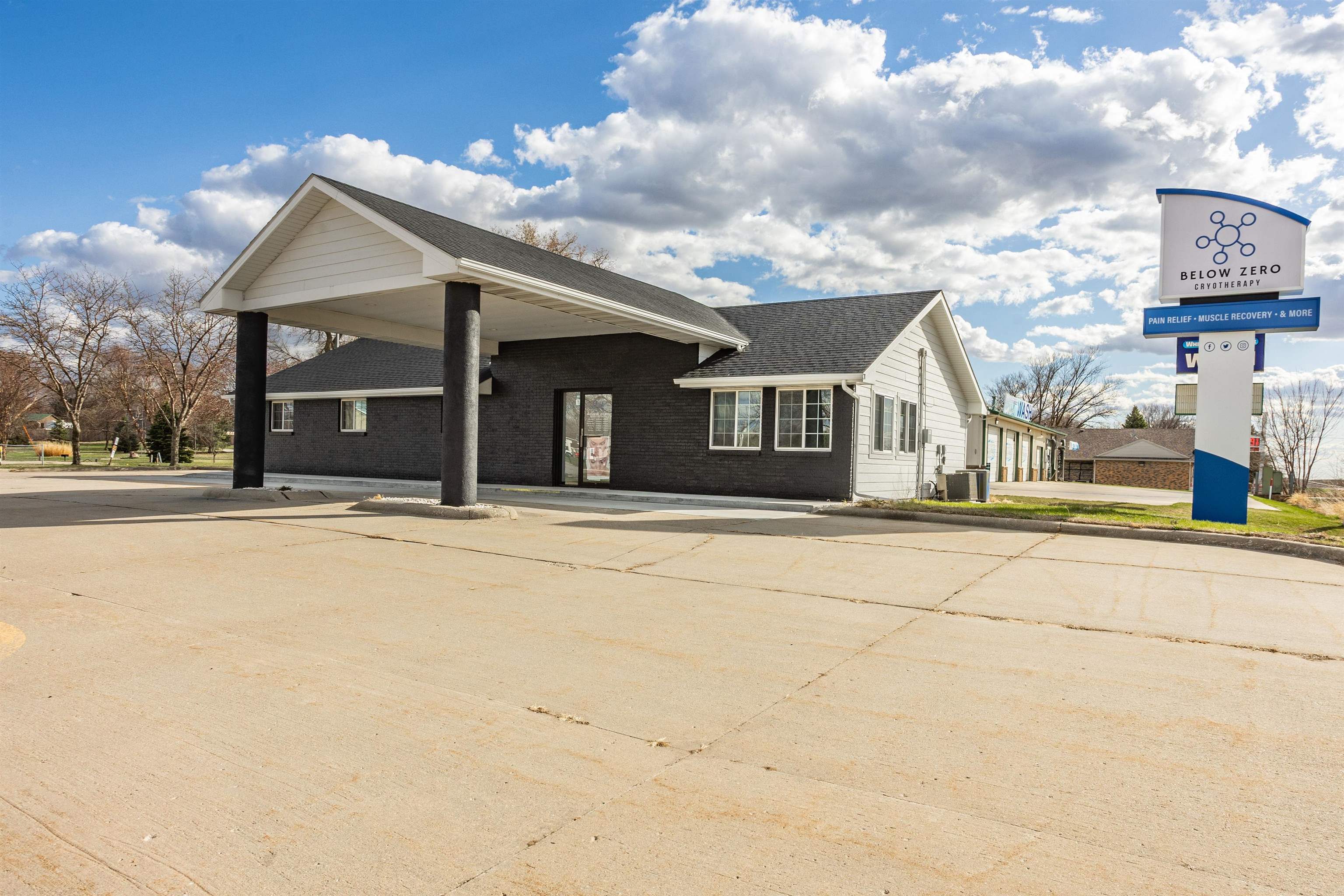 Real estate agent showing couple house