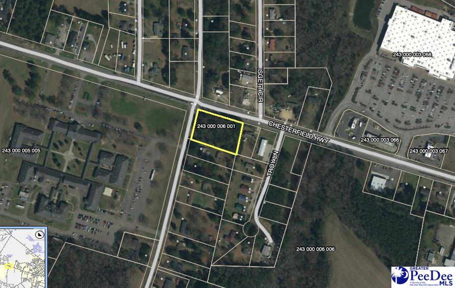 corner lot Highway 9