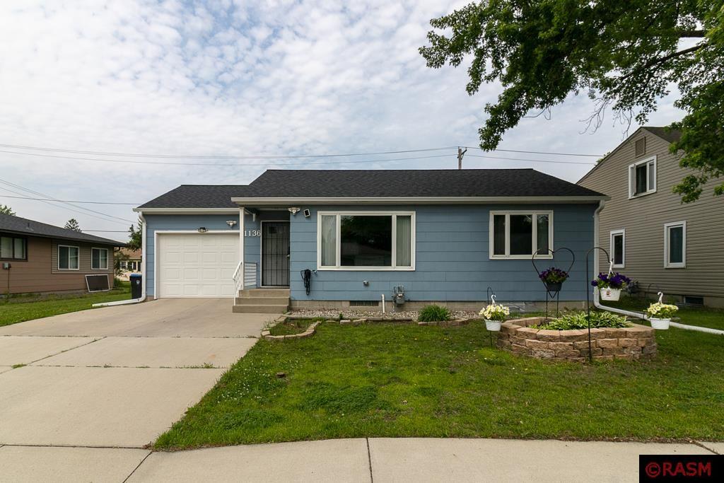 Welcome to this well-maintained and move-in-ready home, ideally located near parks, schools, shopping, and downtown Mankato. This 3-bedroom, 2-bath property features hardwood floors on the main level, a newly renovated & remodeled main-floor bathroom, and a new roof for added peace of mind. The spacious, fully fenced backyard offers room for outdoor enjoyment, gardening, or recreation. Additional highlights include a one-stall garage, off-street parking, and new flooring throughout the lower level, which provides flexible space for a variety of uses. Clean, comfortable, and centrally located—this home offers both convenience and value in a sought-after Mankato neighborhood.