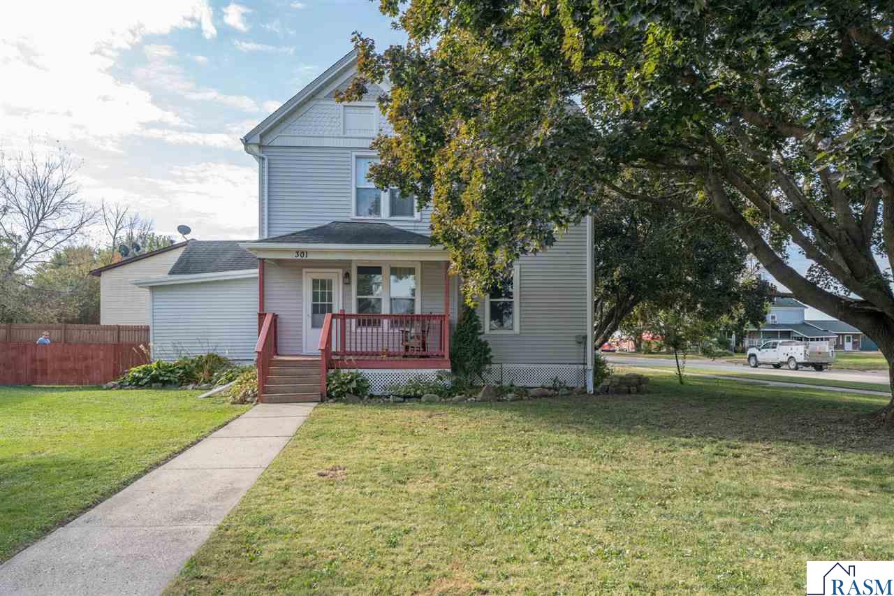 Welcome to your next home in the heart of Janesville, MN. This beautifully renovated 3-bedroom, 2-bathroom property is loaded with recent upgrades and thoughtful features that make it truly move-in ready. Outside, enjoy the convenience of a brand-new concrete driveway leading to a spacious 2-stall detached garage-complete with new insulation for added comfort and protection, plus a second level that's perfect for storage! The fully fenced-in backyard provides privacy and a great space £or entertaining, pets, or relaxing outdoors. Brand-new gutters have also been installed to help protect your investment year-round. One of the standout features is the addition of 31 new solar panels, installed by Wolf River in September 2025, offering energy efficiency and long-term savings for the new owner. Inside, the home blends modern updates with cozy charm, making it an ideal fit for a wide range of buyers and those looking to downsize. This one won't last-schedule your private showing today and make this beautiful Janesville home your own!