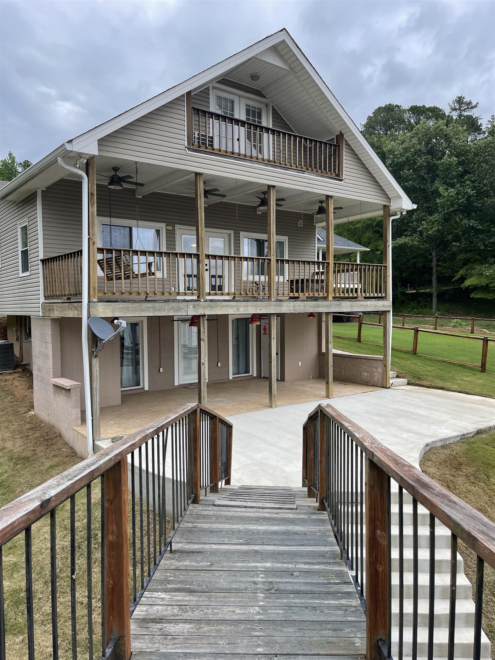 This River Home is BRAND NEW!!! The workmanship that has been poured into this remodel is amazing.  This house is right on the river and has a two level deck with double slips and two boat lifts.  Come see it today!
