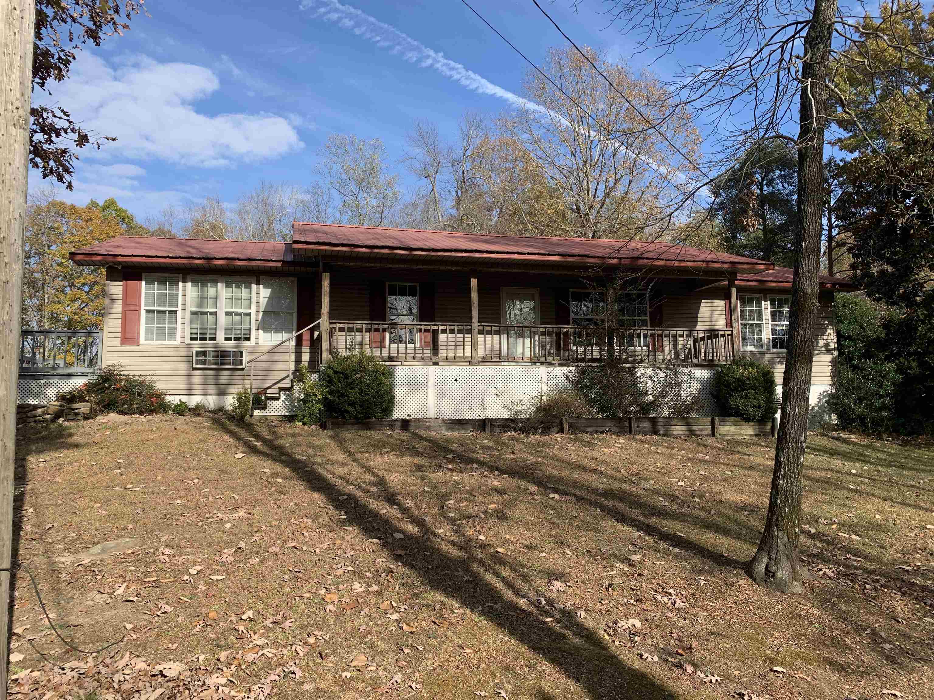 Rare finding in a neighborhood that very little is ever listed.  This home contains tons of character.  Spacious and clean 2 bed, 2 bath home with huge finished detached garage.  This 10+/- acre property is a must see.  Call us today for your showing.
